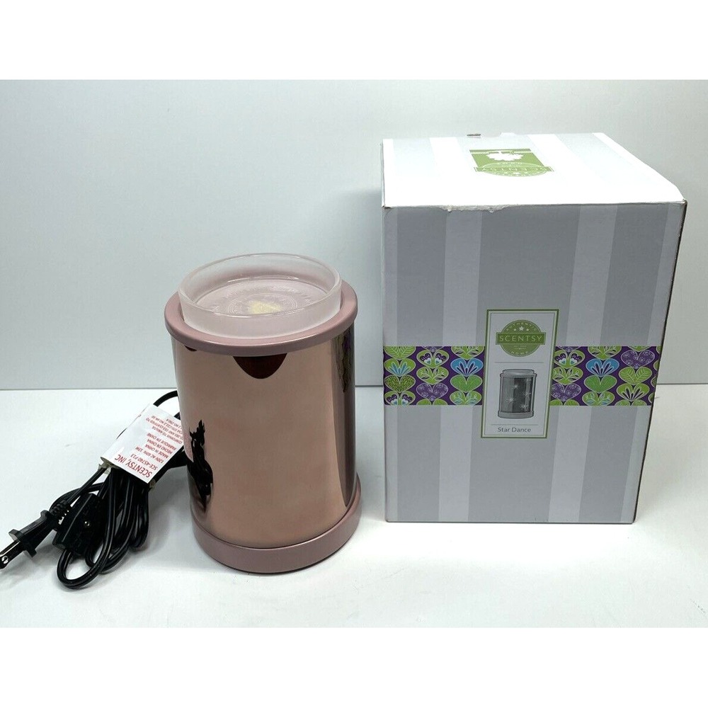 Scentsy‎ Star Dance Full Size Wax Warmer Burner Rose Gold Retired